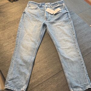 Anine Bing high rise ankle slim